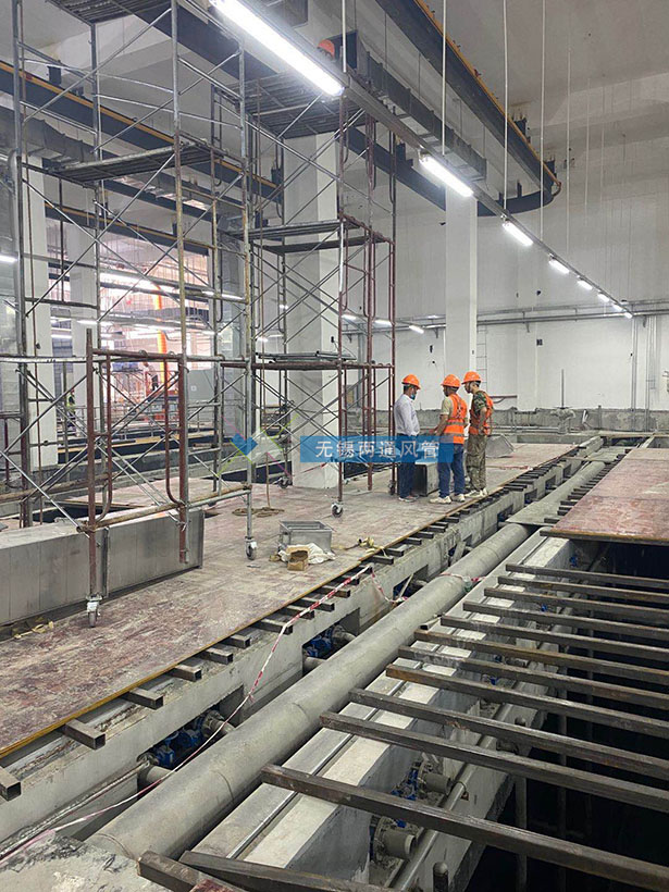 广州市中铁一局西塱在建污水处理环保工程施工项目